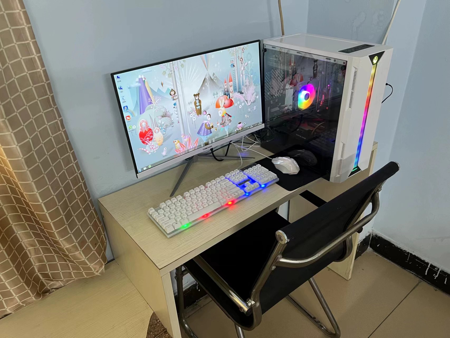 用了半年 120万分16g台式电脑主机 台式电脑全套 直播电脑主机 电商台式机 吃鸡游戏全套 剪辑渲染直播电脑 不接受议价了！不接受议价了！不接受议价了！